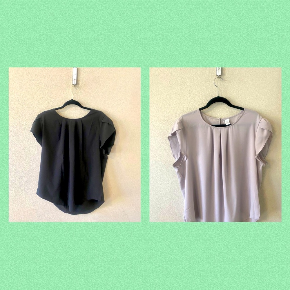 Selling as a pair. Black and light Grey. New but tags have been removed.